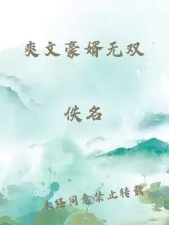 爽文豪婿无双